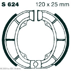Comprar Juego de zapatas de frenos de EBC Brakes S624 a bajo precio de 34,83 €
