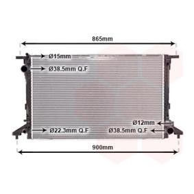 Achetez des Radiateur de chez VAN WEZEL en ligne pour A8 D5 (4N2, 4N8, 4NC, 4NL) à prix modérés