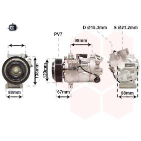 Acquista Compressore aria condizionata da VAN WEZEL 1301K701 a buon mercato per soli 459,56 €