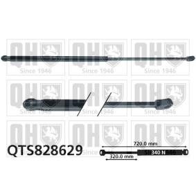 Acquista Ammortizzatore pneumatico cofano motore da QUINTON HAZELL QTS828629 a buon mercato per soli 39,92 €