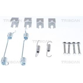 Comprar Juego de accesorios, zapatas de freno de TRISCAN 8105 102620 a bajo precio de 20,82 €