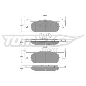 Acquista Kit pastiglie freni da TOMEX brakes TX 18-62 a buon mercato per soli 35,26 €
