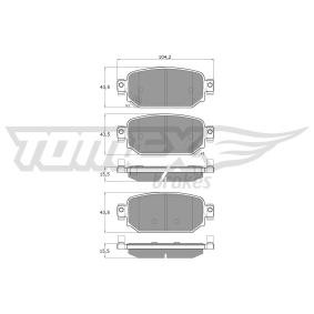 Compre Pastilhas de travão da TOMEX brakes TX 18-69 a um preço baixo por 31,41 €