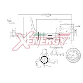 Stoßdämpfer X031339 für TOYOTA