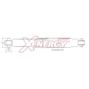 Stoßdämpfer X076345 für 207 SW (WK_) für 32,03 CHF