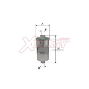 Compre Filtro de combustível da AP XENERGY X1510203 a um preço baixo por 10,69 €