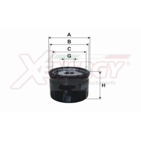 Ölfilter X156103 für LANCIA