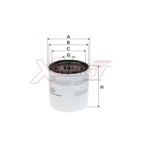 Ölfilter X1595701 für DAEWOO