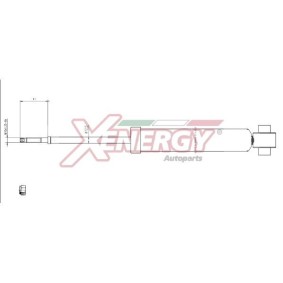 Stoßdämpfer X189349 für ix35 (LM, EL, ELH) für 34,20 CHF