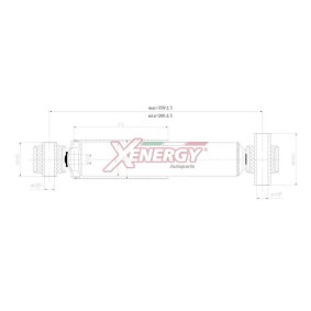 Stoßdämpfer X249341 für PEUGEOT
