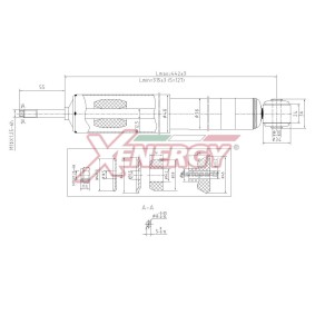 Stoßdämpfer X265343 für OPEL