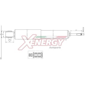 Stoßdämpfer X287344 für H-1 / Starex MPV (A1) für 26,55 CHF