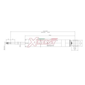 Stoßdämpfer X290343 für FORD