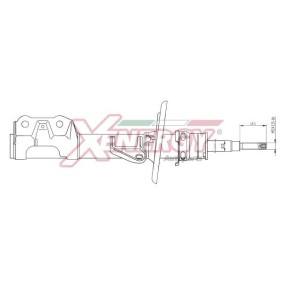 Stoßdämpfer X331333 für Jazz II Schrägheck (GD_, GE3, GE2) für 47,93 CHF