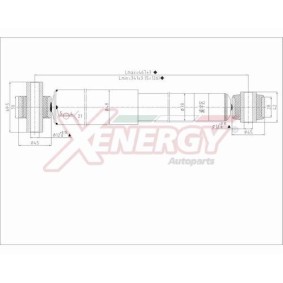 Stoßdämpfer X358553 für Focus C-Max (DM2) für 25,89 CHF