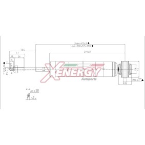 Kjøp Støtdemper av AP XENERGY X393553 til den lave prisen 454,71 NOK