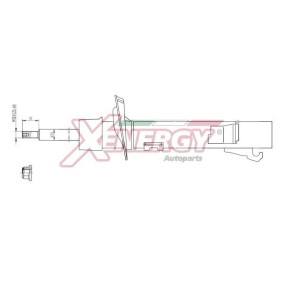 Stoßdämpfer X400333 für 2 (DY) für 39,39 CHF