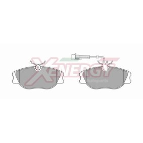 Bremsbeläge X40282 für LANCIA