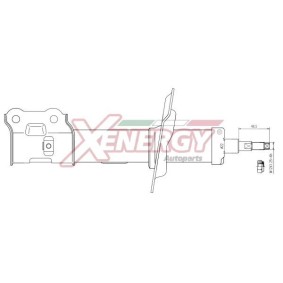 Stoßdämpfer X403339 für ix35 (LM, EL, ELH) für 51,98 CHF