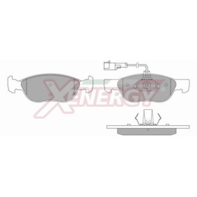 Bremsbeläge X40574 für DELTA II (836) für 17,81 CHF