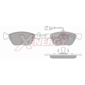 Bremsbeläge X40576 für LYBRA SW (839BX) für 24,51 CHF