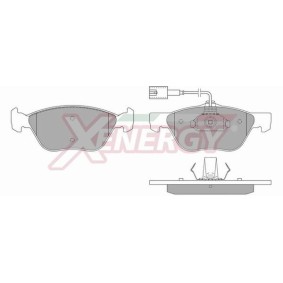 Bremsbeläge X40577 für KAPPA SW (838B) für 29,61 CHF