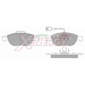 Bremsbeläge X40667 für LYBRA SW (839BX) für 26,27 CHF