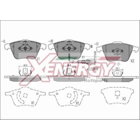 Köp Bromsbelägg av AP XENERGY X40860 till det låga priset 469,04 kr