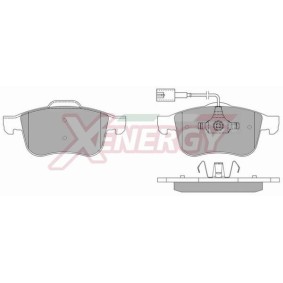 Bremsbeläge X40976 für 159 (939) für 38,43 CHF