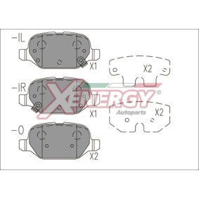 Bremsbeläge X41193 von AP XENERGY günstig für 51,71 € online kaufen