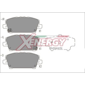 Köp Bromsbelägg av AP XENERGY X41221 till det låga priset 341,30 kr