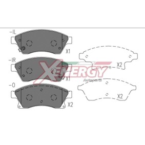 Bremsbeläge für CHEVROLET von AP XENERGY