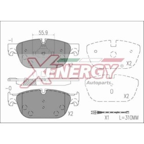Bremsbeläge von AP XENERGY X41238