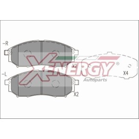 Acquista Kit pastiglie freni da AP XENERGY X41246 a buon mercato per soli 50,78 €