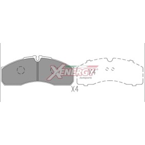 Bremsbeläge X41262 für RENAULT TRUCKS