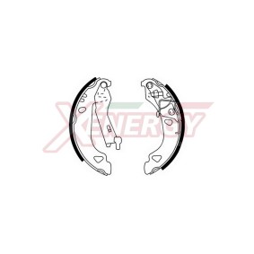 Bremsbackensatz X50242 für LANCIA