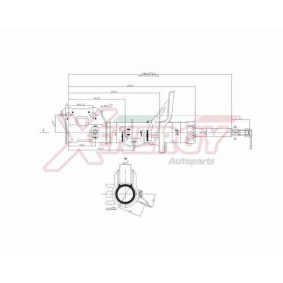 Stoßdämpfer X506333 für HYUNDAI