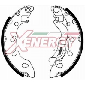 Bremsbackensatz X50644 von AP XENERGY günstig für 52,35 € online kaufen
