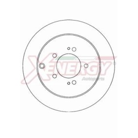 Bremsscheibe X601375 von AP XENERGY günstig für 93,73 € online kaufen