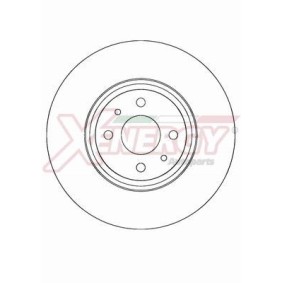 Bremsscheibe X602305 für LANCIA