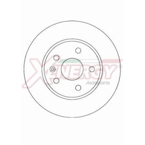 Bremsscheibe für CHEVROLET von AP XENERGY