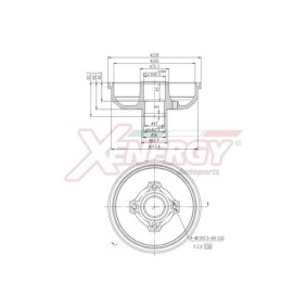 Bremstrommel von AP XENERGY