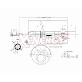 Stoßdämpfer X707339 für PEUGEOT