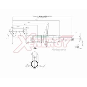 Comprar Amortiguador de AP XENERGY X737338 a bajo precio de 99,58 €