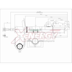 Stoßdämpfer X744339 für ALFA ROMEO