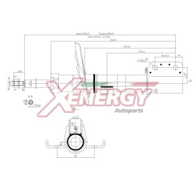 Stoßdämpfer X744633 für CLIO II (BB0/1/2_, CB0/1/2_) für 44,73 CHF