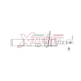 Stoßdämpfer X758339 für MONDEO II Stufenheck (BFP) für 46,22 CHF