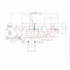 Stoßdämpfer X759339 für MONDEO II Stufenheck (BFP) für 51,18 CHF