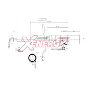 Stoßdämpfer X807332 für AYGO (PAB4_, KGB4_) für 34,58 CHF