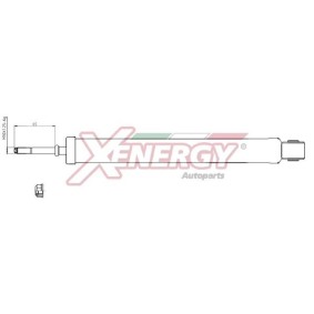 Stoßdämpfer X823343 für Yaris Schrägheck (_P13_) für 29,50 CHF